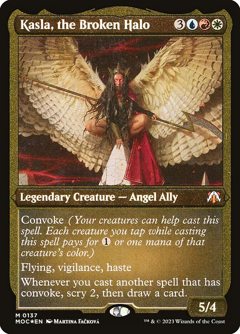 Kasla, the Broken Halo (Carta de exhibición)