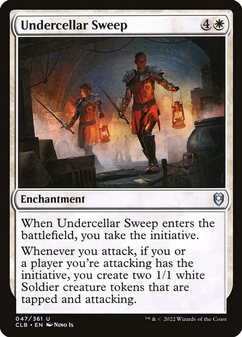 Undercellar Sweep 1