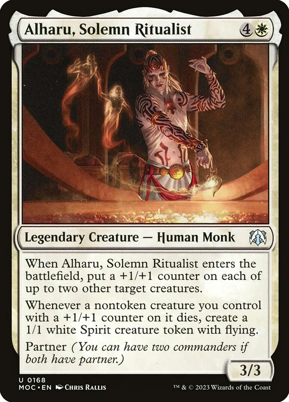 Alharu, Solemn Ritualist 1