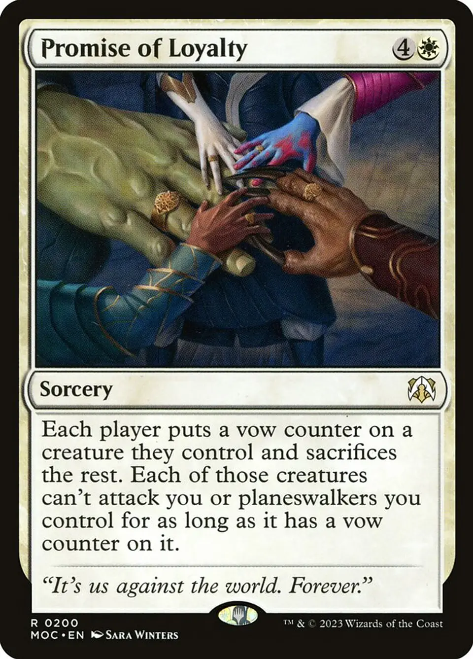 Promise of Loyalty 1