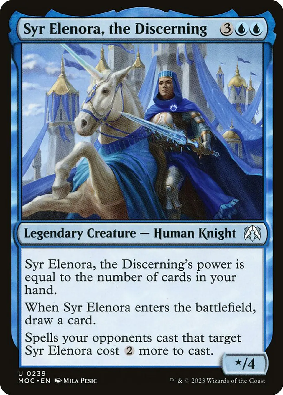 Syr Elenora, the Discerning 1