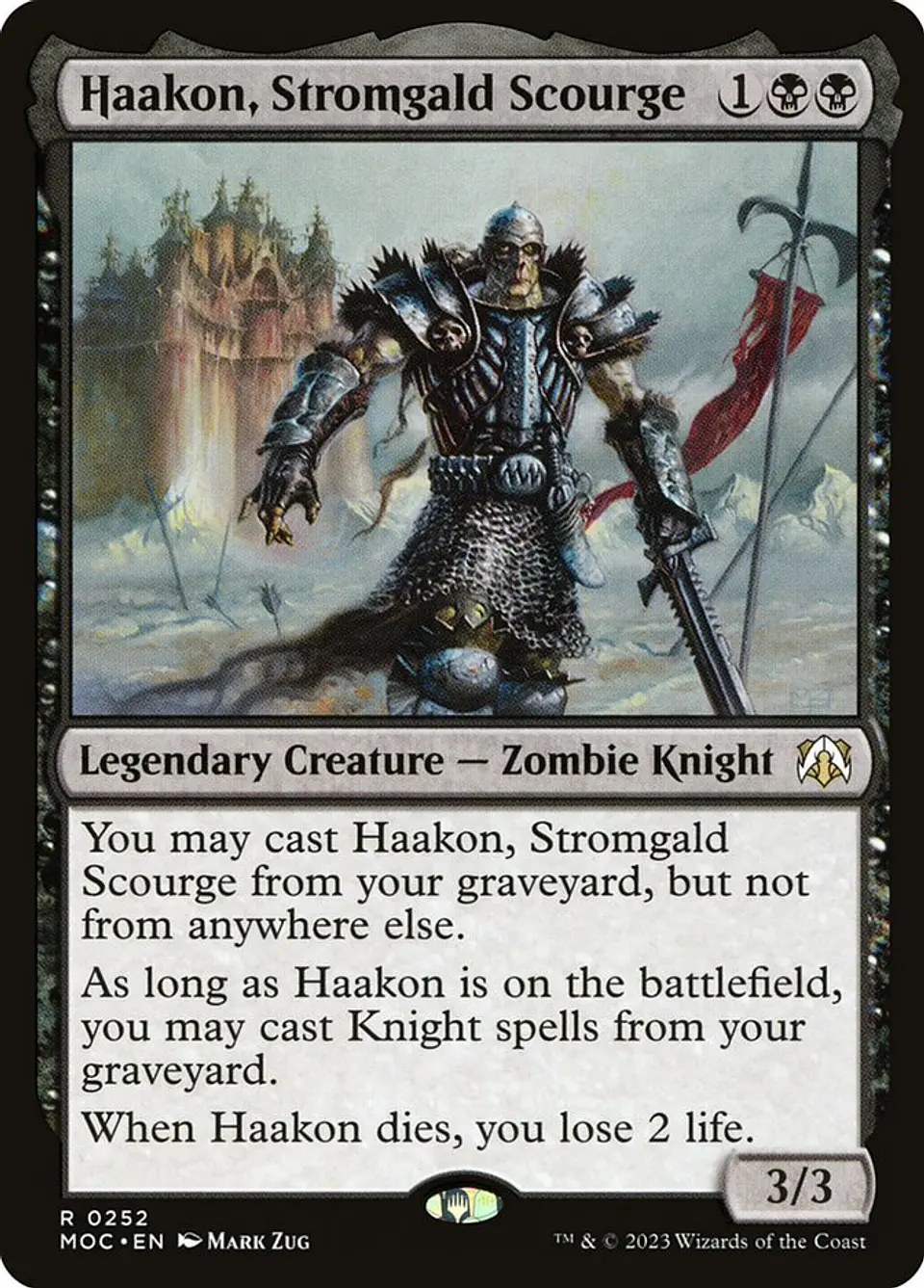 Haakon, Stromgald Scourge 1