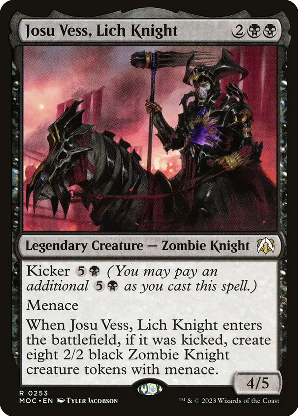 Josu Vess, Lich Knight 1
