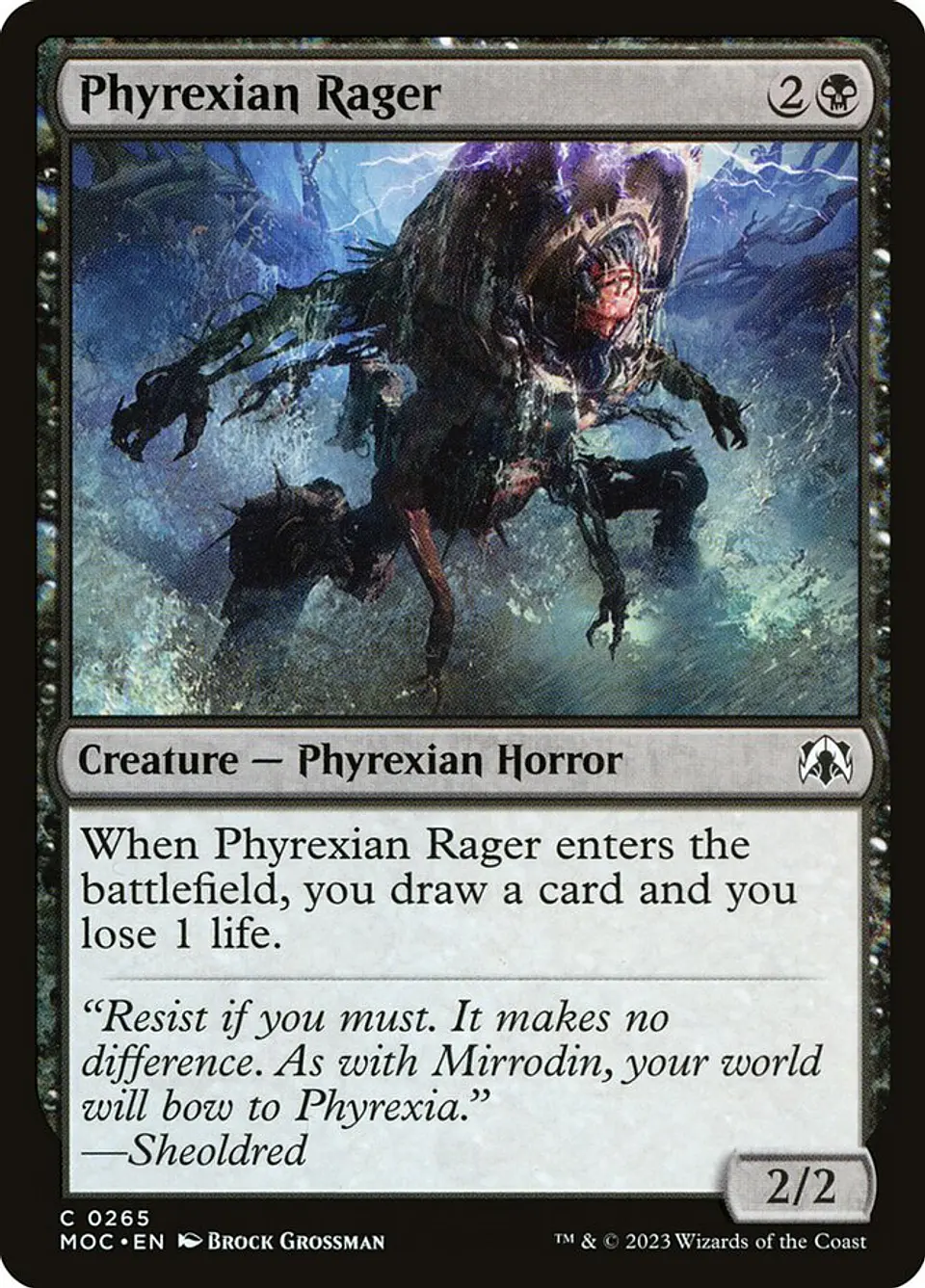 Phyrexian Rager 1