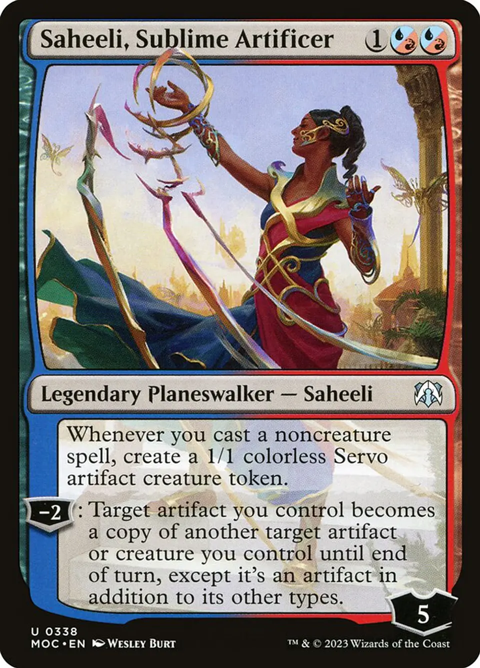 Saheeli, Sublime Artificer 1