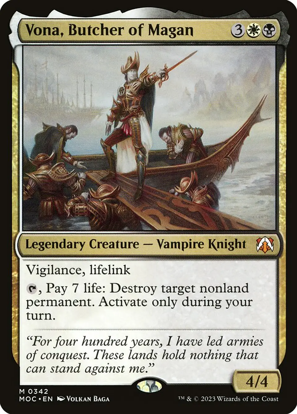 Vona, Butcher of Magan 1