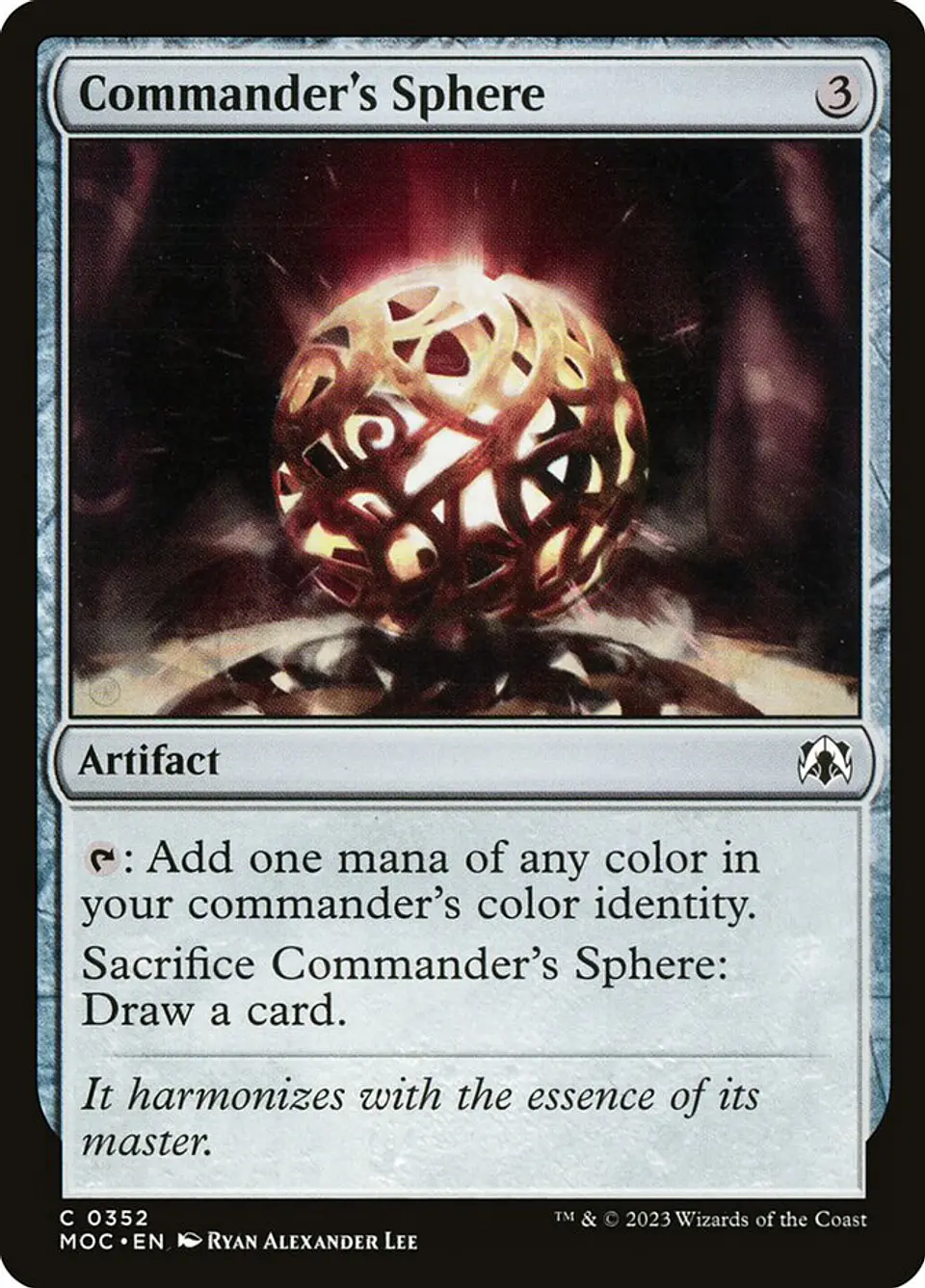 Commander's Sphere 1