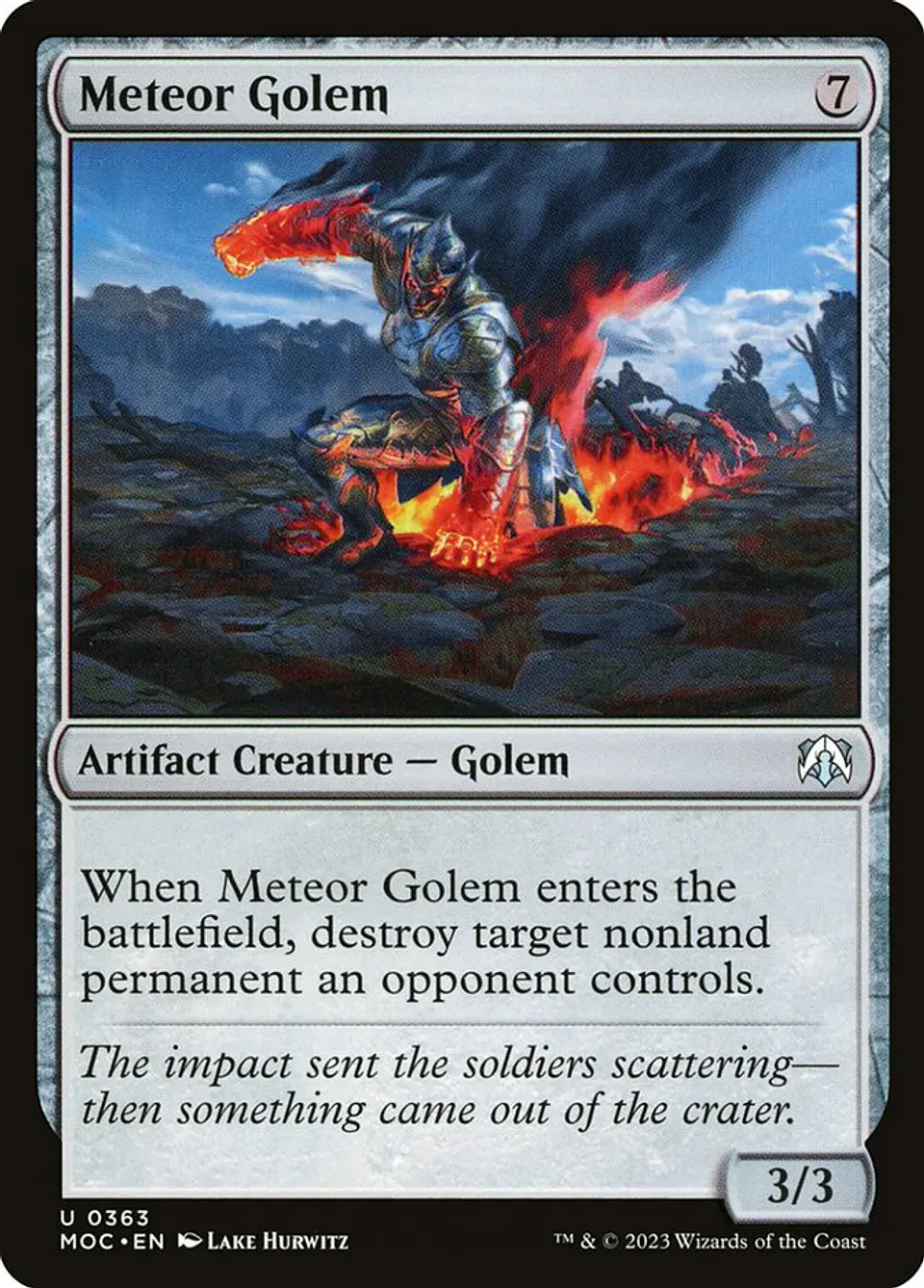 Meteor Golem 1