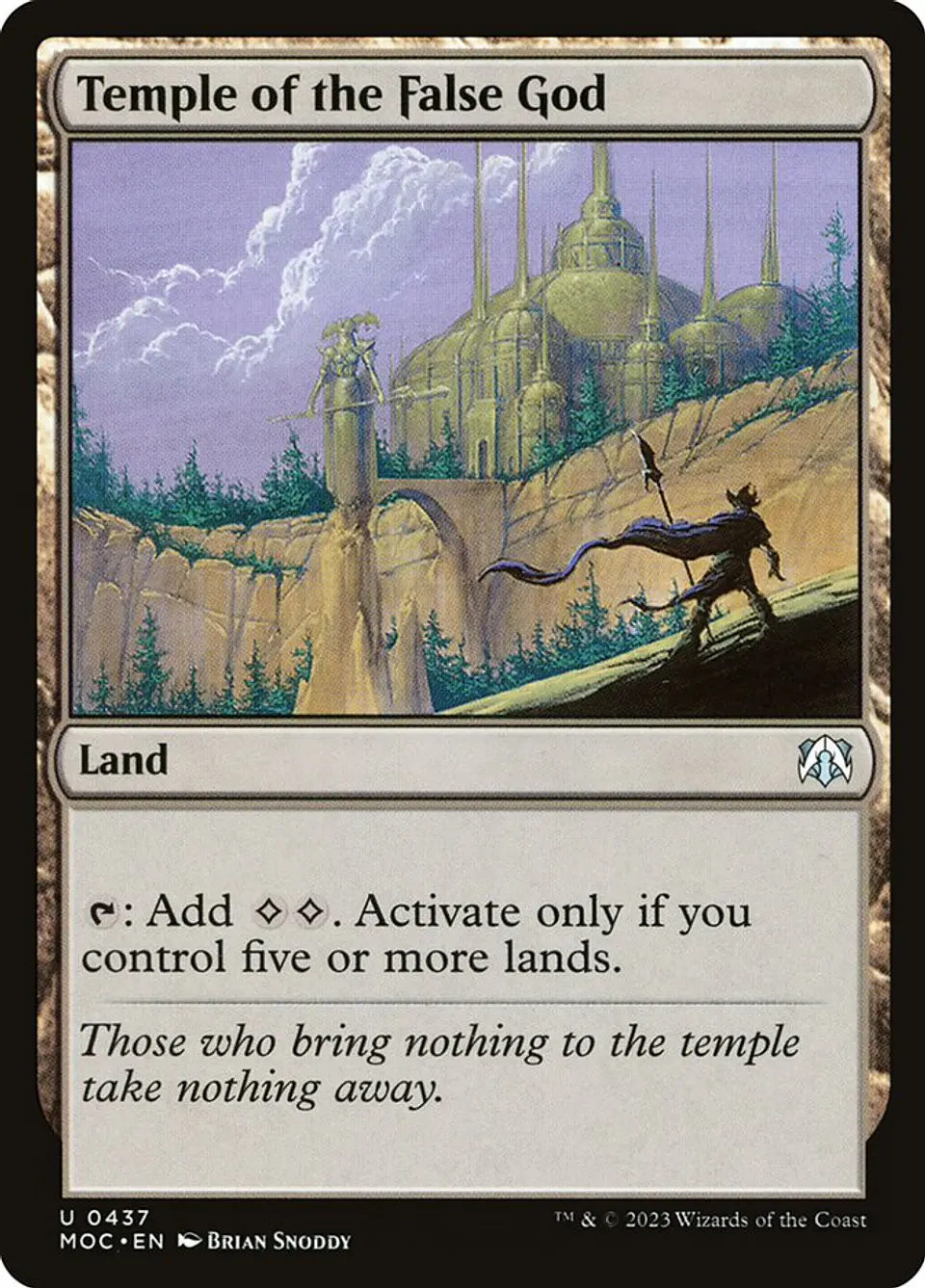 Temple of the False God 1