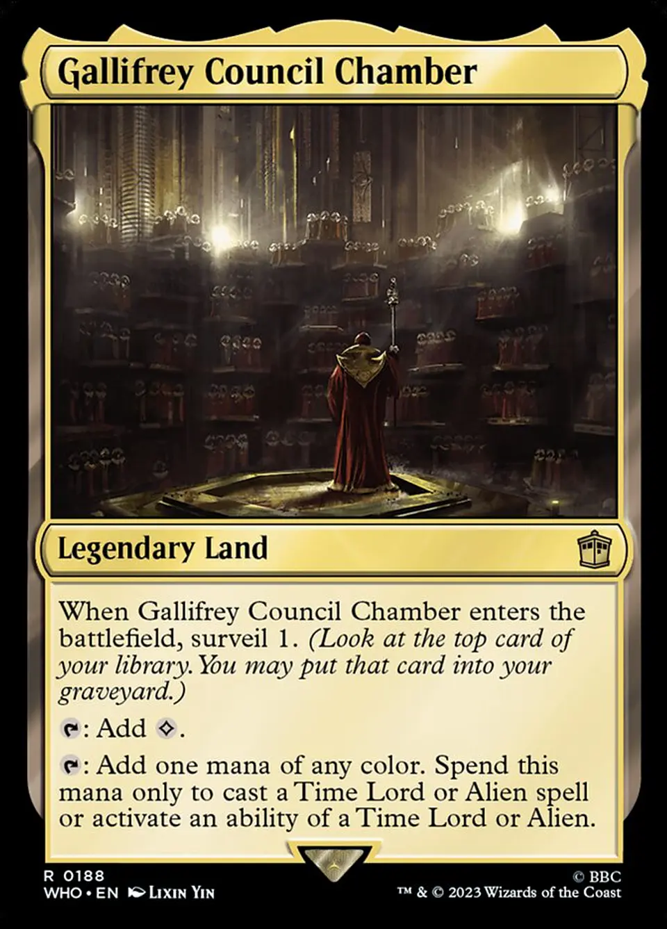Gallifrey Council Chamber 1