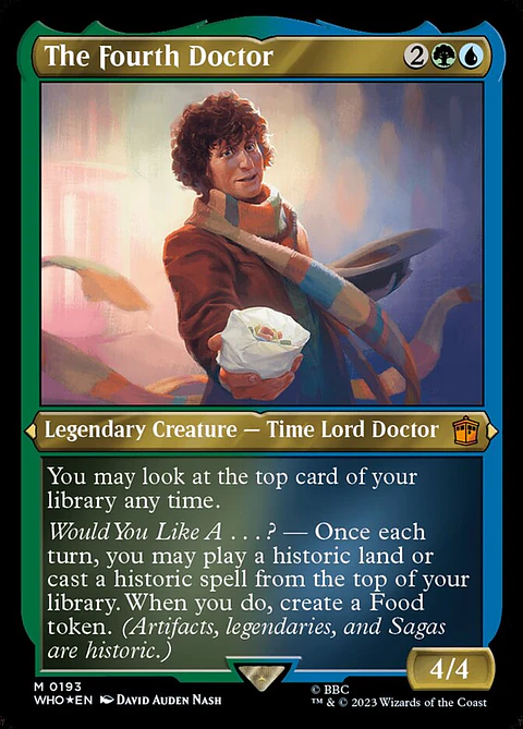 The Fourth Doctor (Carta de exhibición)
