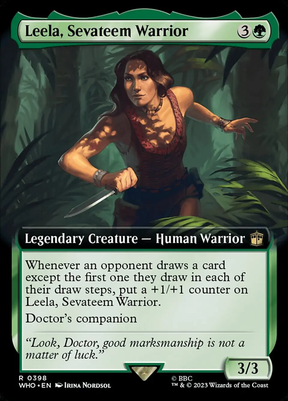 Leela, Sevateem Warrior (Extended Art) 1