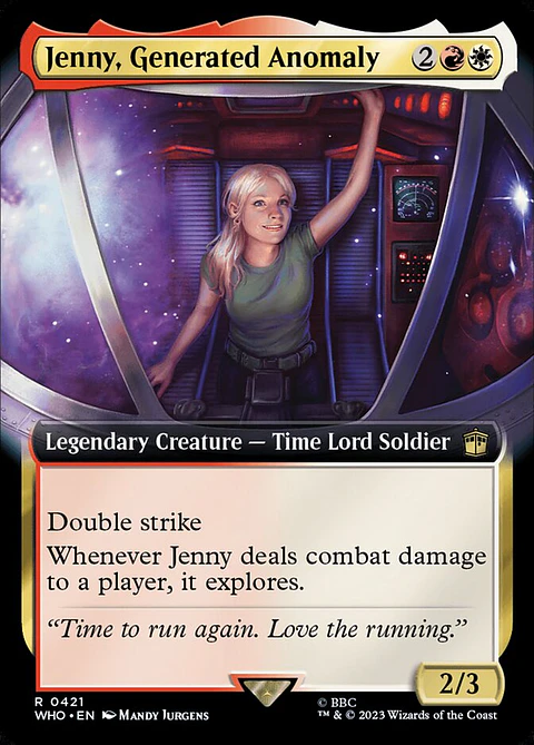 Jenny, Generated Anomaly (Extended Art)