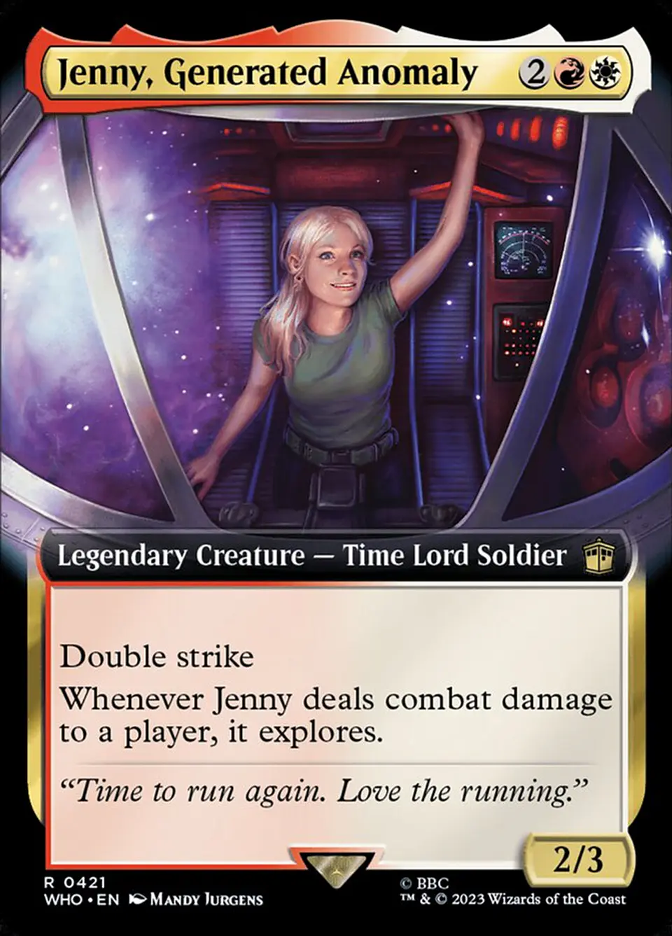 Jenny, Generated Anomaly (Extended Art) 1