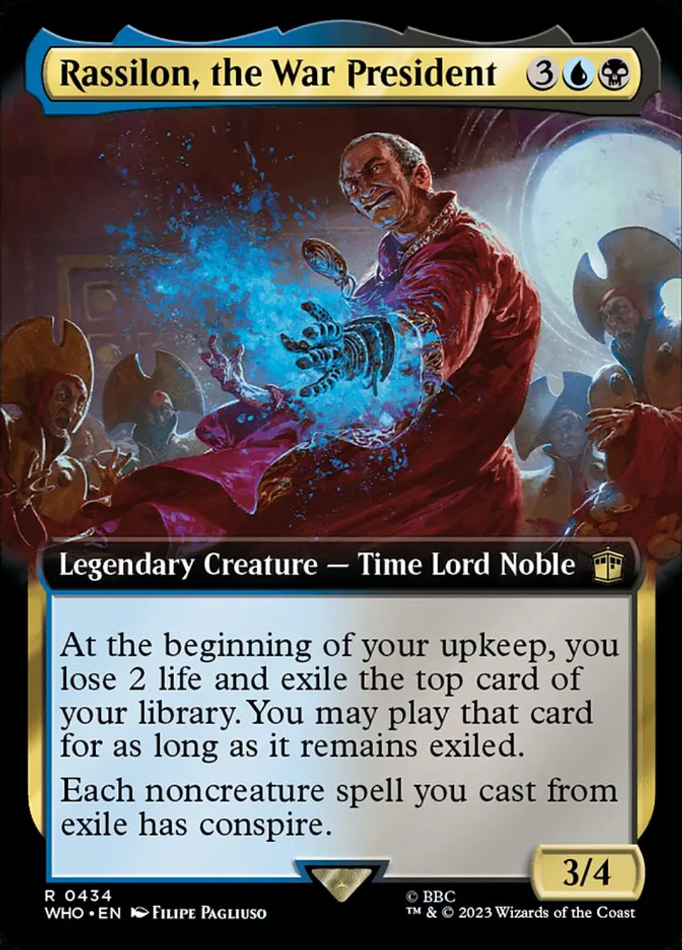 Rassilon, the War President (Extended Art) 1