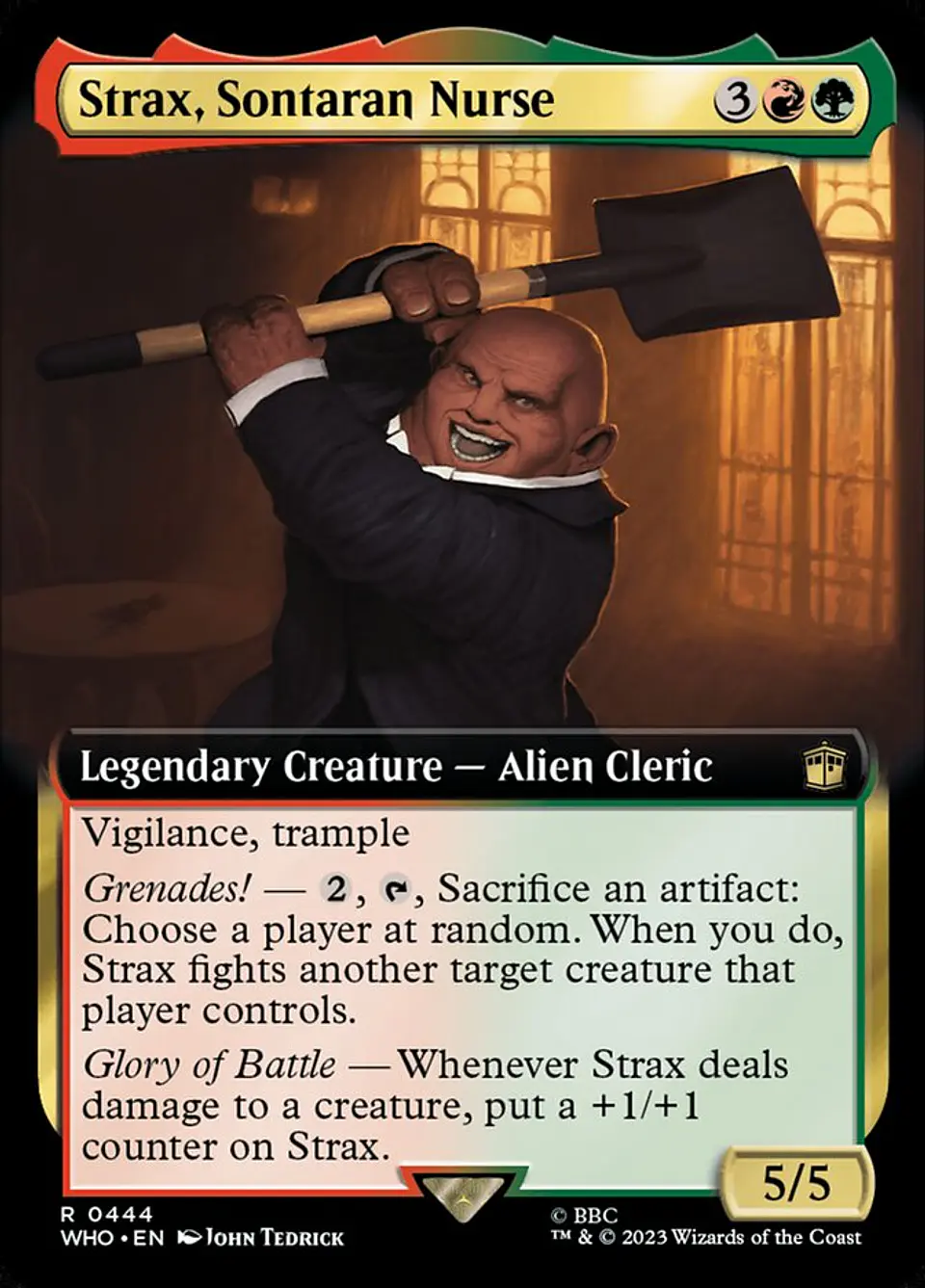 Strax, Sontaran Nurse (Extended Art) 1