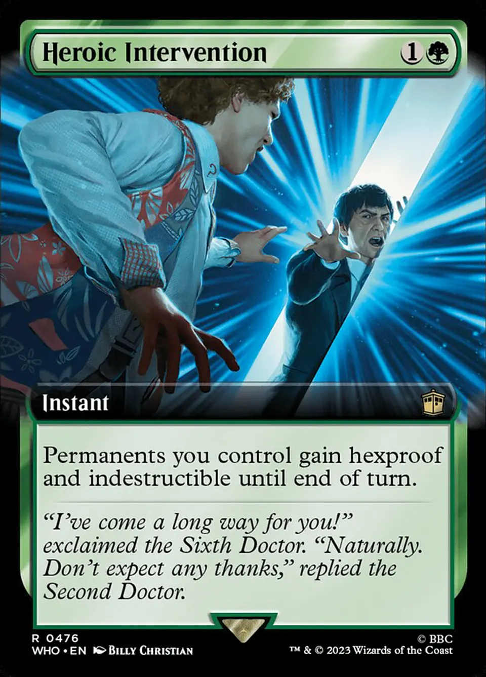 Heroic Intervention (Extended Art) 1