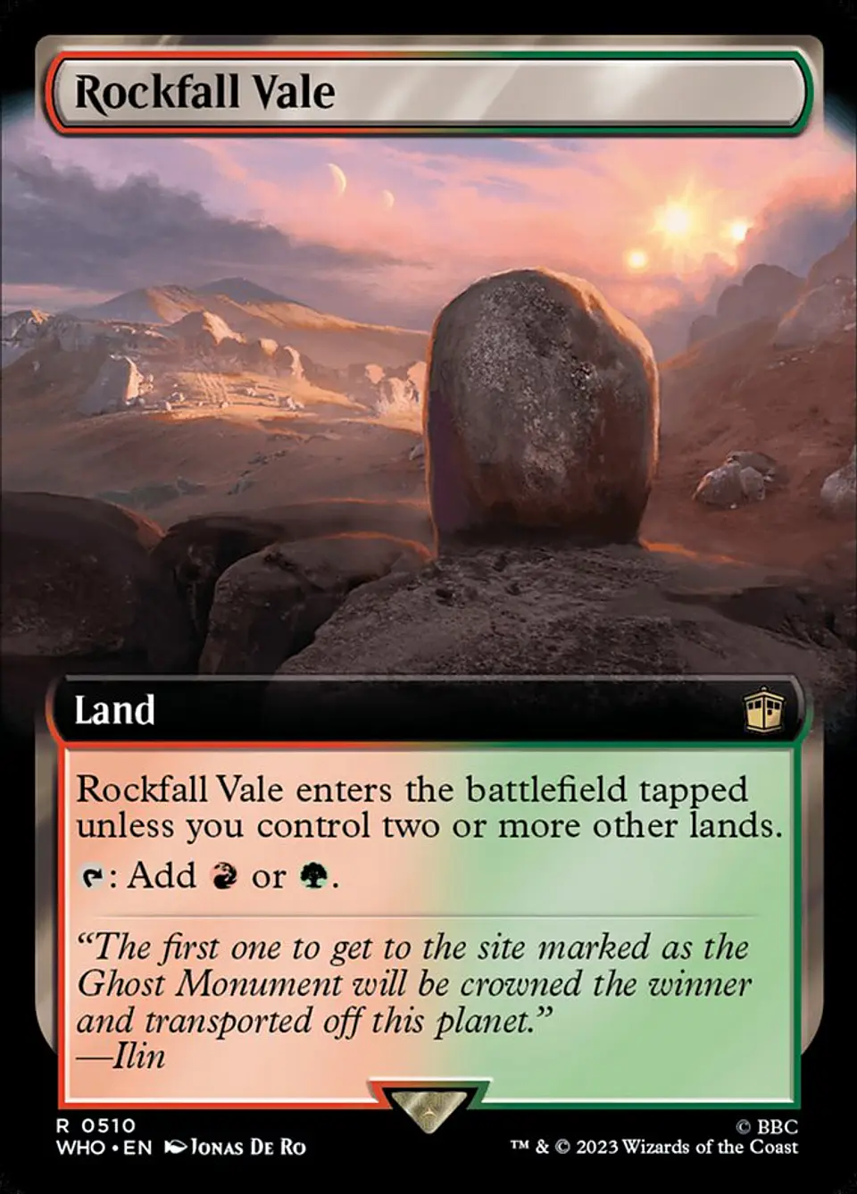 Rockfall Vale (Extended Art) 1