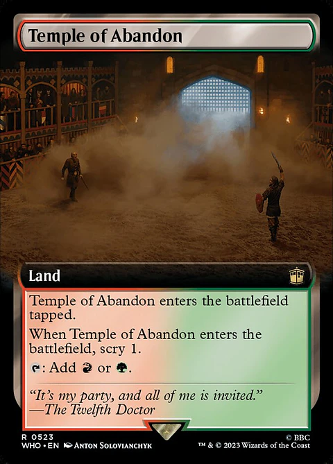 Temple of Abandon (Extended Art)