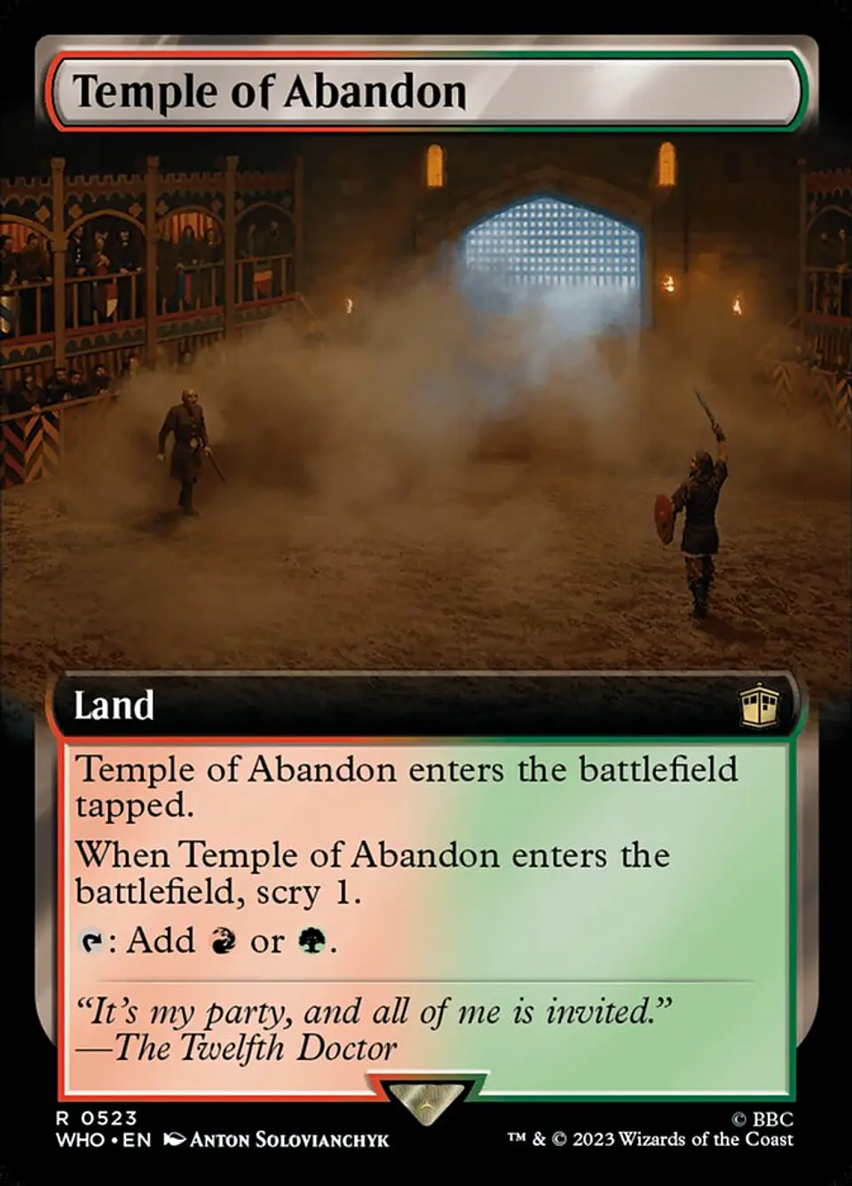 Temple of Abandon (Extended Art) 1
