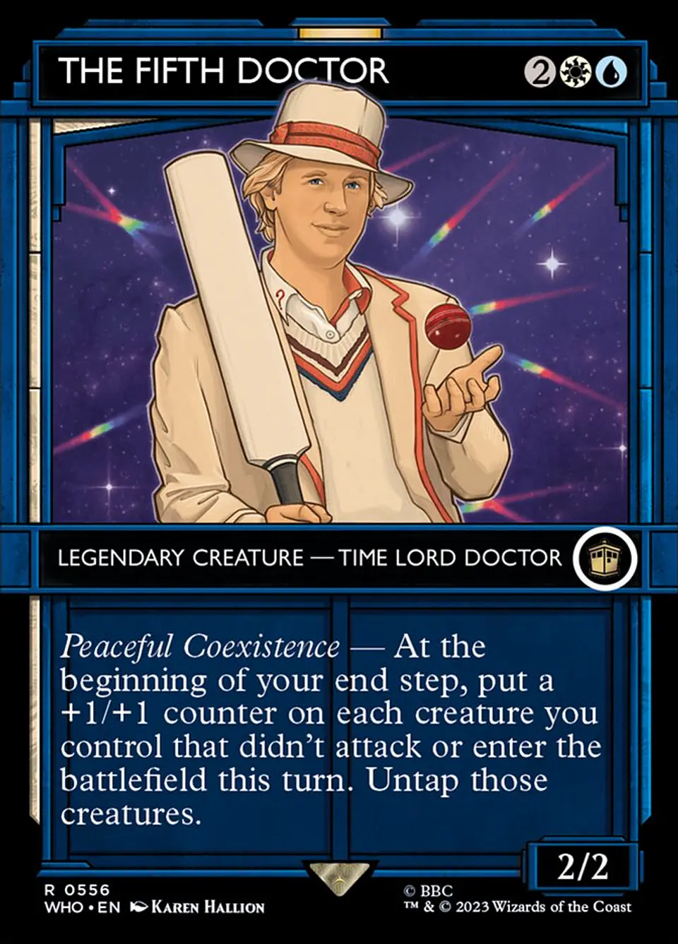 The Fifth Doctor (Borderless) 1