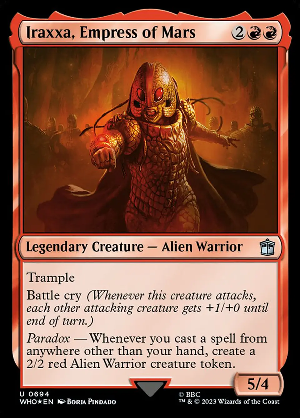 Iraxxa, Empress of Mars 1