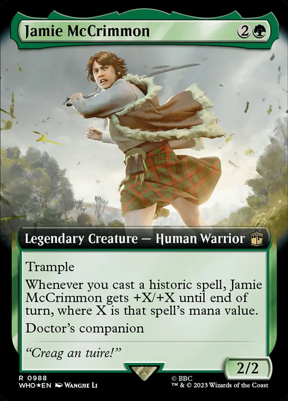 Jamie McCrimmon (Extended Art) 1
