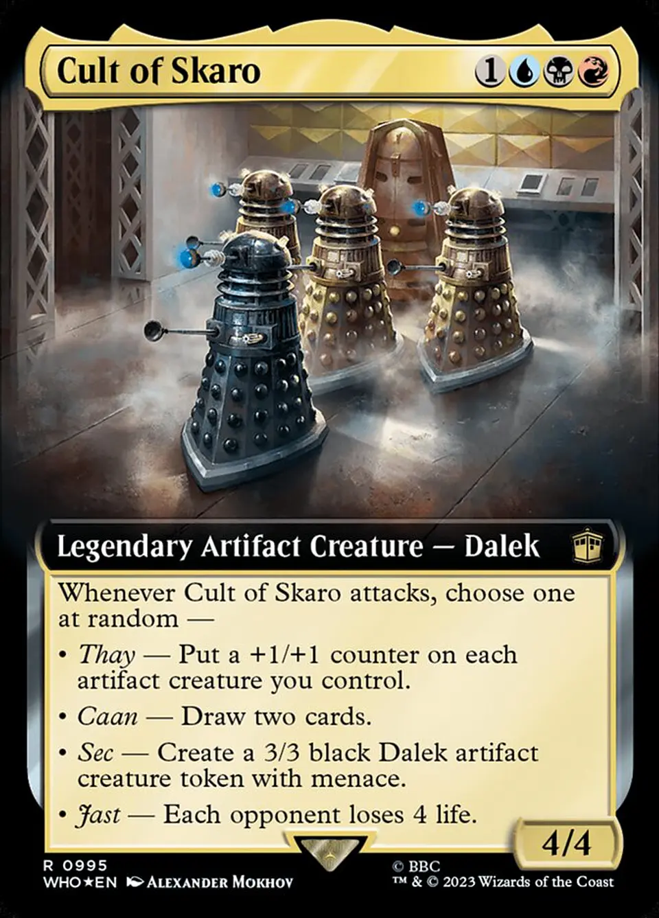 Cult of Skaro (Extended Art) 1