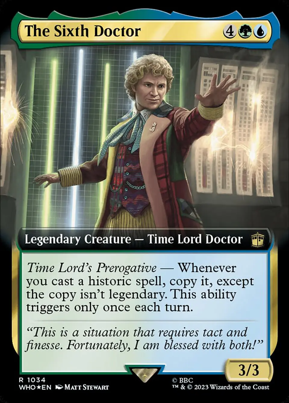The Sixth Doctor (Extended Art) 1