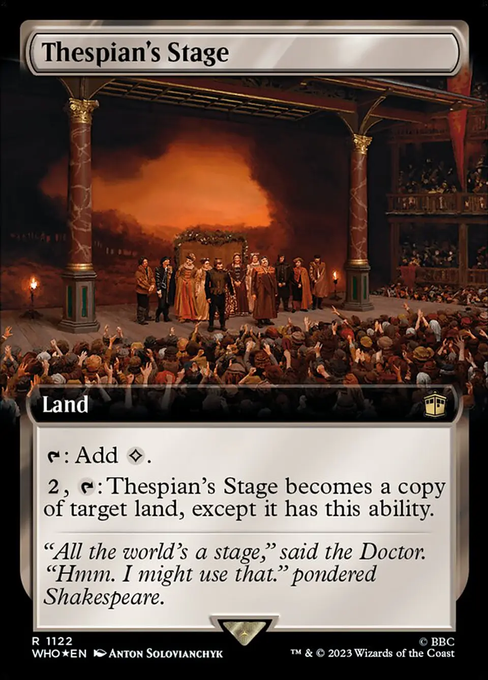Thespian's Stage (Extended Art) 1