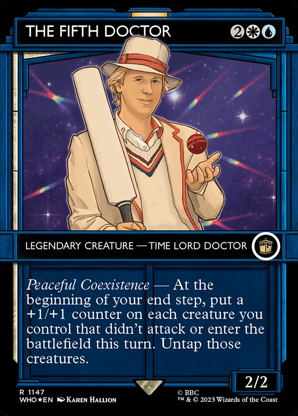 The Fifth Doctor (Borderless) 1
