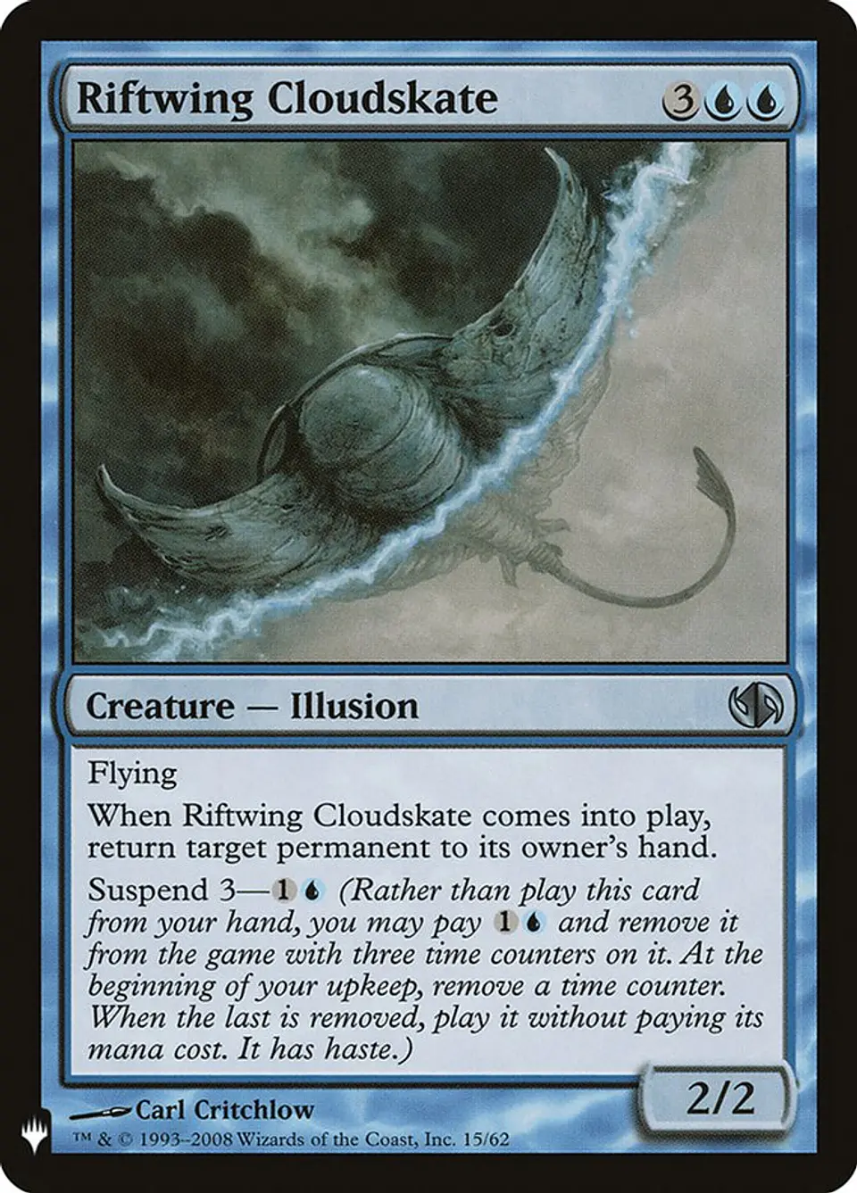 Riftwing Cloudskate (The List) 1