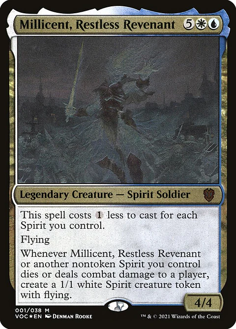 Millicent, Restless Revenant (Carta de exhibición)