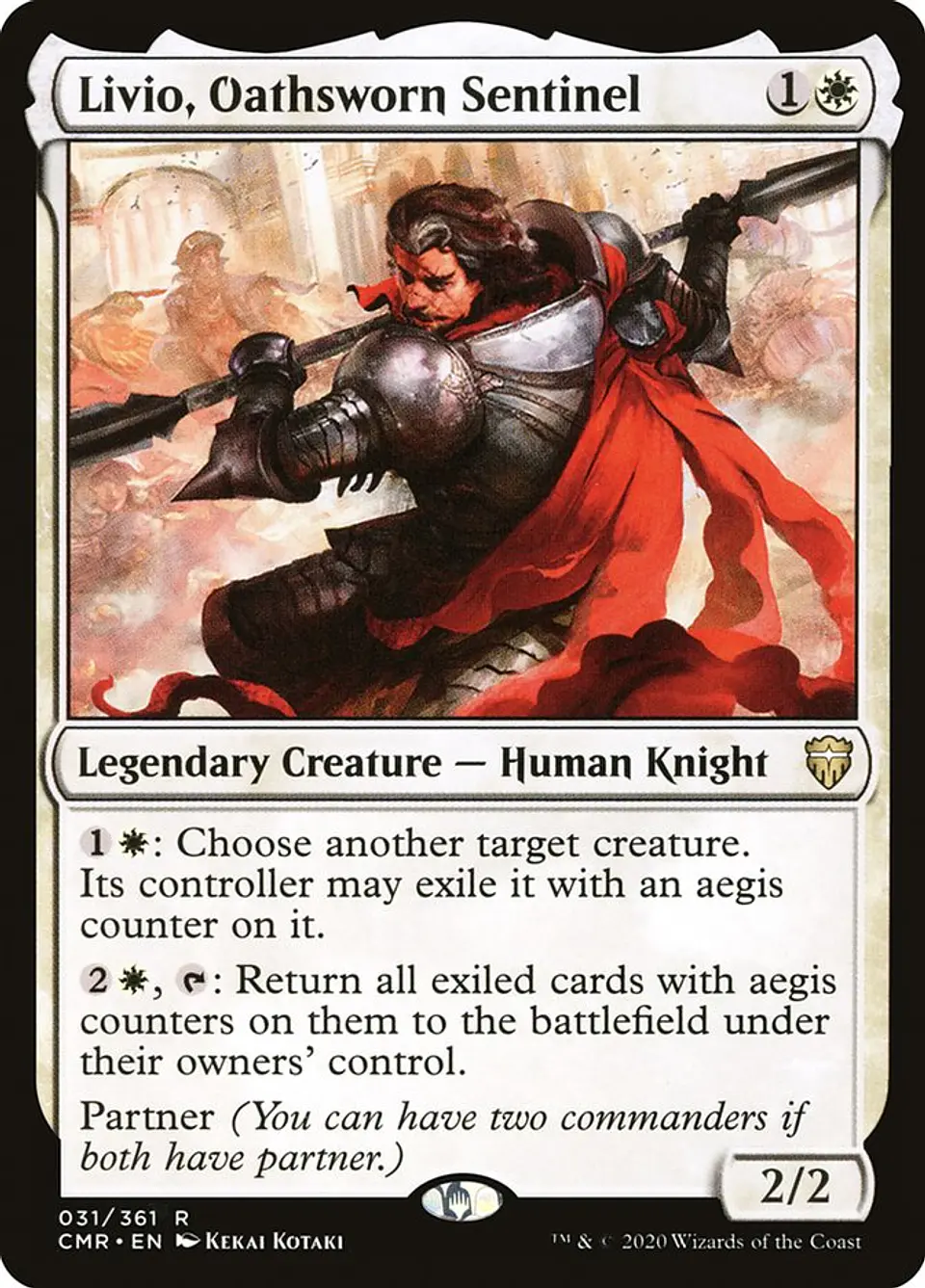 Livio, Oathsworn Sentinel 1
