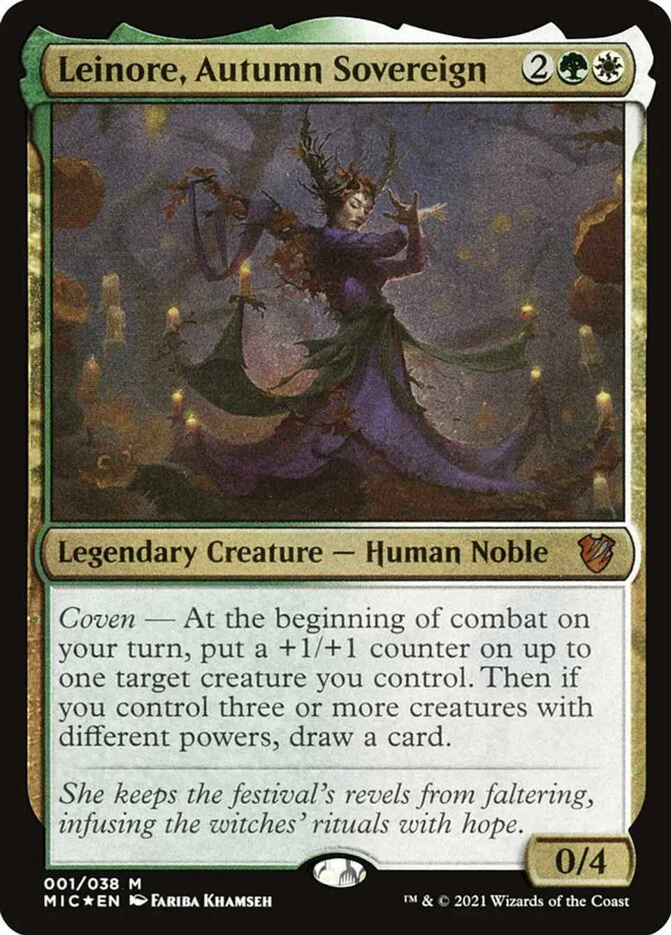 Leinore, Autumn Sovereign 1