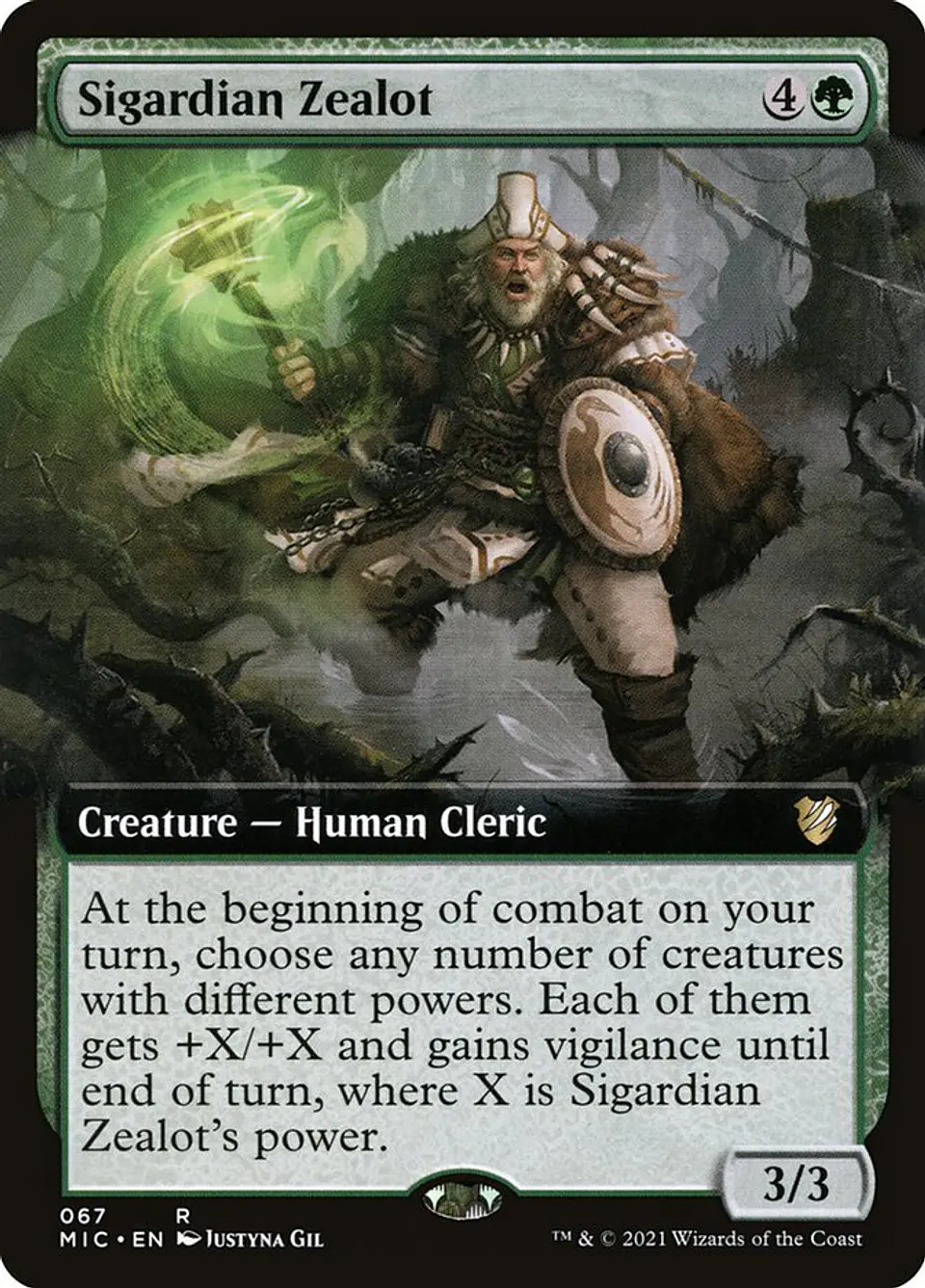 Sigardian Zealot (Extended Art) 1