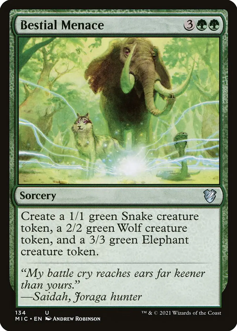 Bestial Menace 1