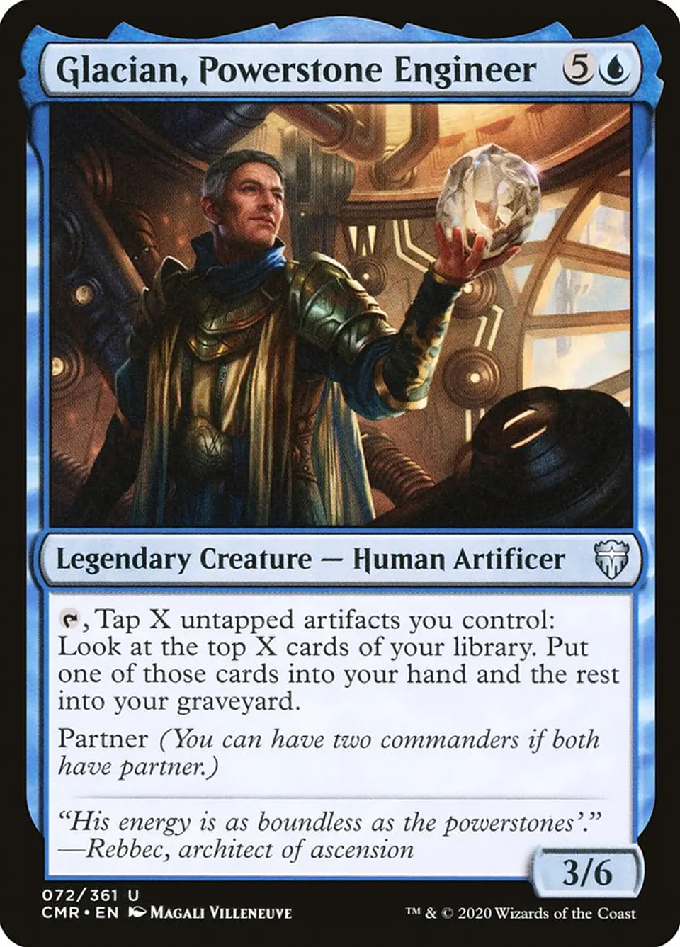 Glacian, Powerstone Engineer 1