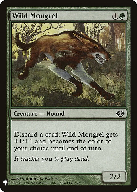 Wild Mongrel (The List)