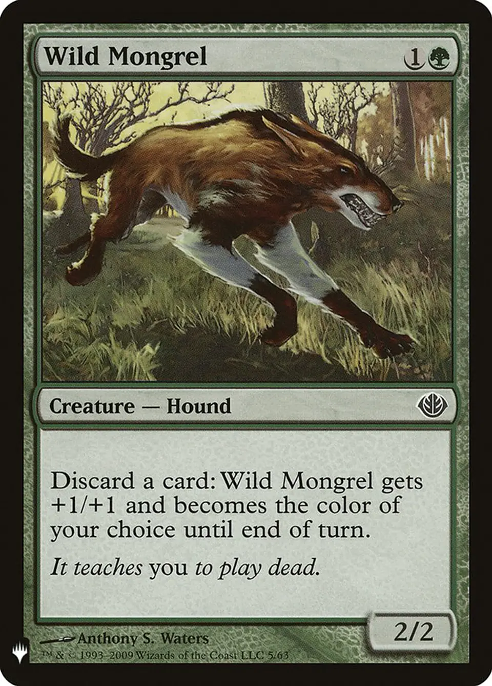 Wild Mongrel (The List) 1