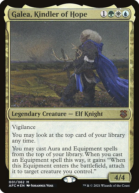 Galea, Kindler of Hope (Carta de exhibición)