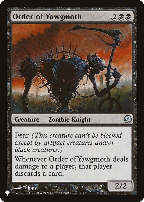 Order of Yawgmoth (The List)