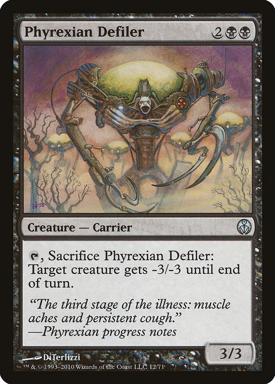 Phyrexian Defiler 1