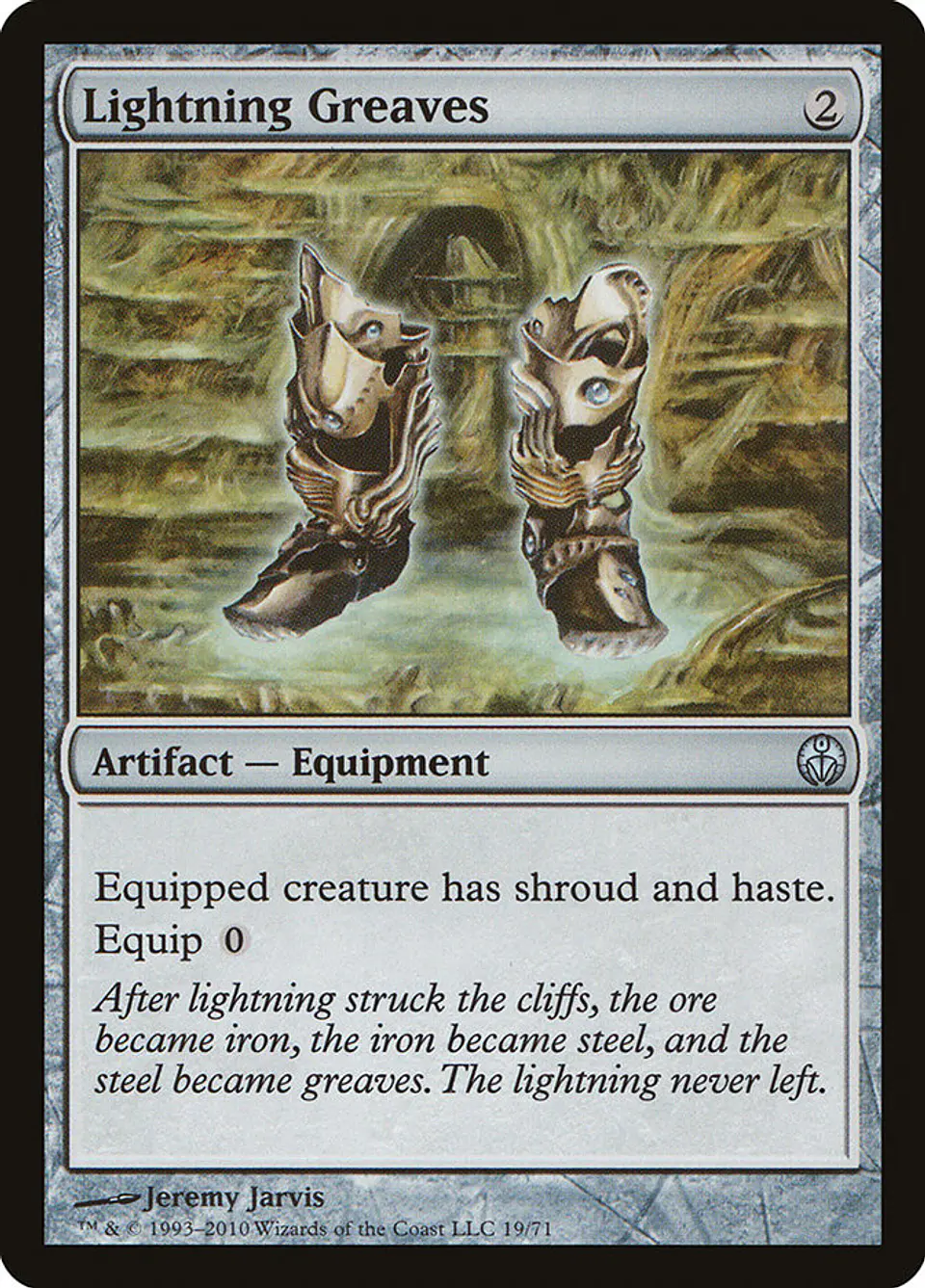 Lightning Greaves 1