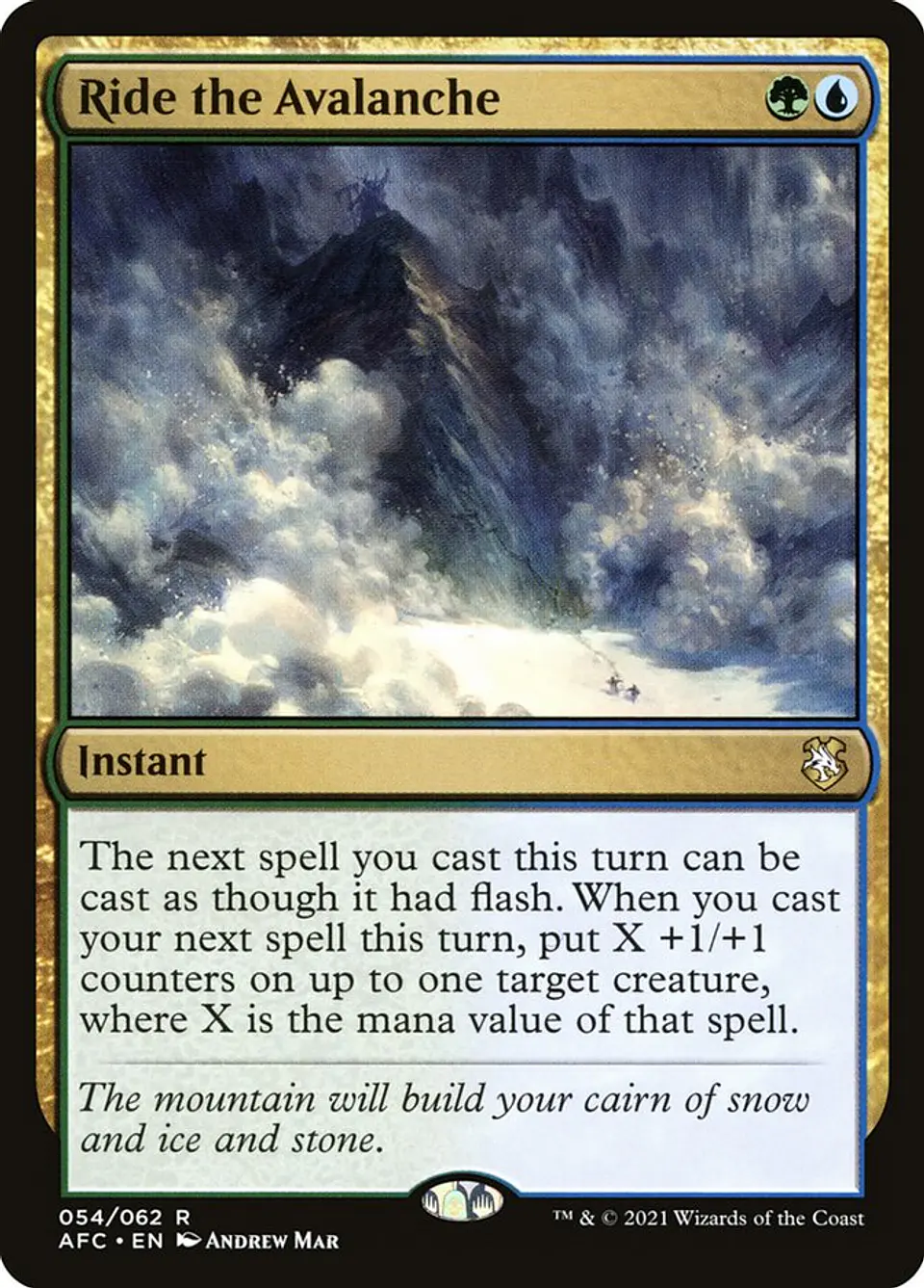 Ride the Avalanche 1