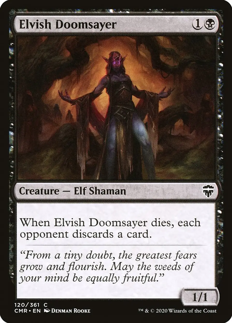 Elvish Doomsayer 1