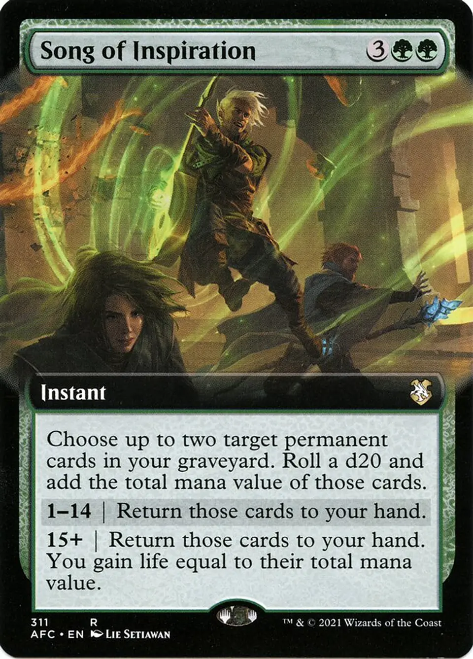 Song of Inspiration (Extended Art) 1