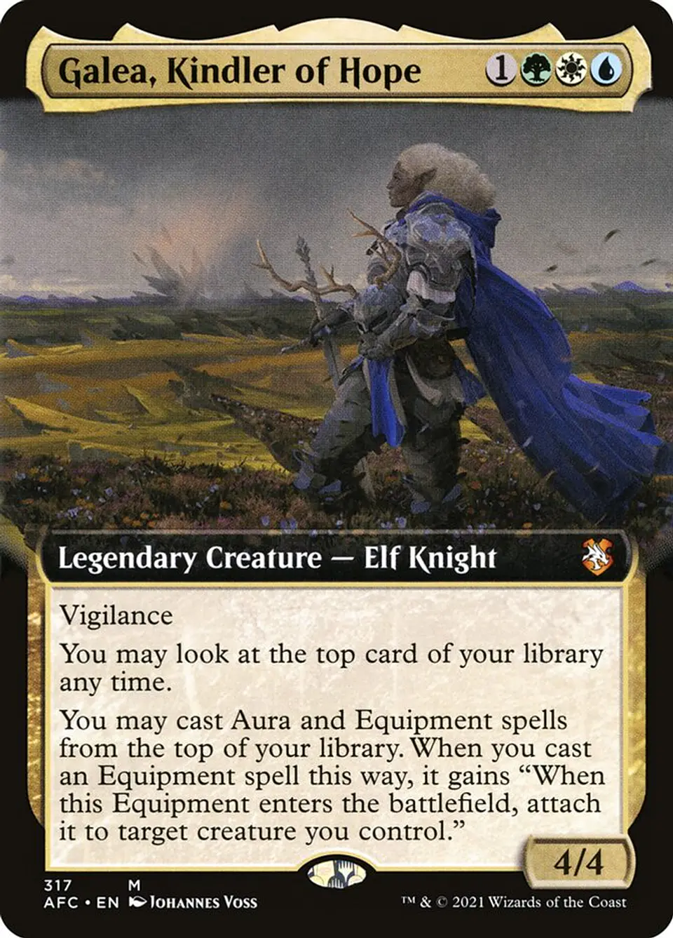Galea, Kindler of Hope (Extended Art) 1