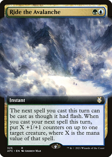 Ride the Avalanche (Extended Art)