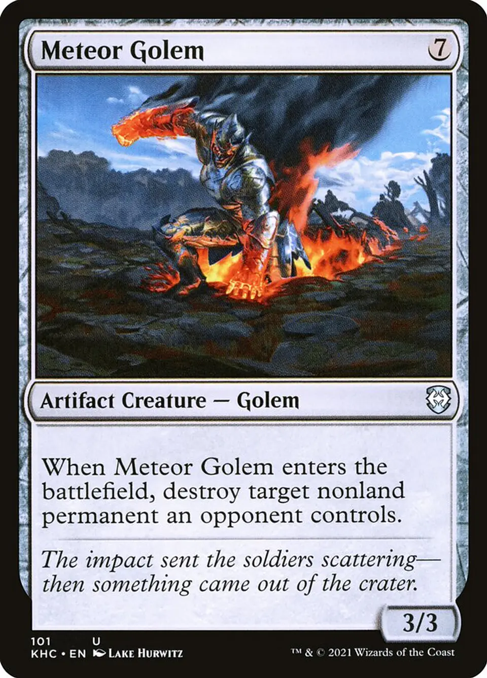 Meteor Golem 1